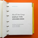 Hazell Sun Group: Display Type Specimen Book