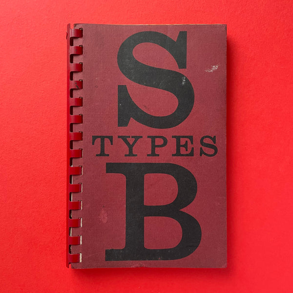 SB Types: Specimens of printing types from Stephenson Blake. Buy and sell the best type specimen books, journals, magazines and posters with The Print Arkive.