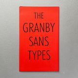 Stephenson Blake: The Granby Sans Types. Buy and sell the best type specimen books, journals, magazines and posters with The Print Arkive.
