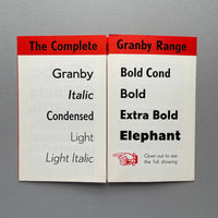 Stephenson Blake: The Granby Sans Types (1950)