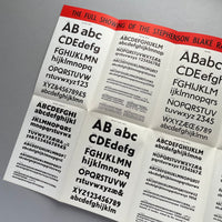 Stephenson Blake: The Granby Sans Types (1950)