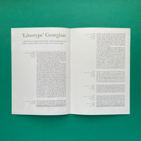 abc, ’Linotype’ Georgian (1965)