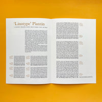 abc, ’Linotype’ Plantin (1965)