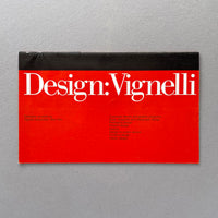 Design: Vignelli - Exhibition of works by Vignelli Associates, New York. Buy and sell the best graphic design books, journals, magazines and posters with The Print Arkive.