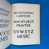Specimen book of Bauer Types [Type Specimens]