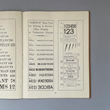 Cast Brass Type: Bookbinders, Handle Letters, Finishing Tools and Typeholders