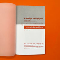 Controlled Visual Flow: Design and Paper 13 (Ladislav Sutnar)