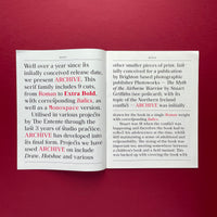 ARCHIVE / Colophon Foundry [type specimen]