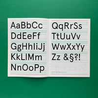 Aperçu / Colophon Foundry [type specimen]
