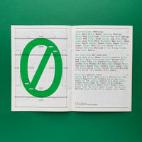 Aperçu / Colophon Foundry [type specimen]
