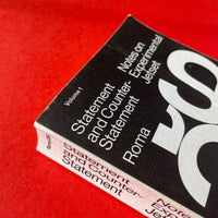 Statement and Counter-Statement: Notes on Experimental Jetset, Volume 1 (First Edition)