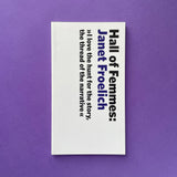 Hall of Femmes: Janet Froelich - I love the hunt for the story, the thread of the narrative. Buy and sell the best graphic design books, journals, magazines and posters with The Print Arkive.
