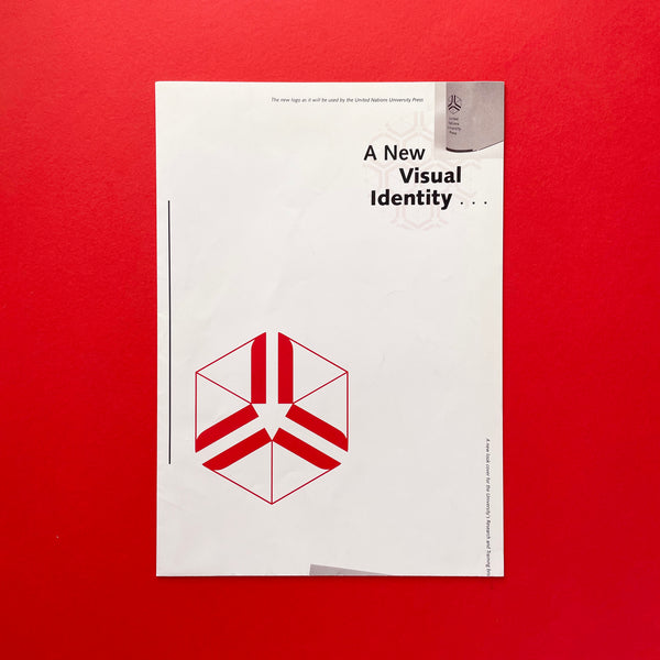 A New Visual Identity… The United Nations University. Buy and sell the best graphic design books, journals, magazines and posters with The Print Arkive.