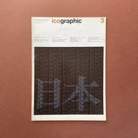 Icographic #3: A Quarterly Review of International Visual Communication Design. Buy and sell the best graphic design books, journals, magazines and posters with The Print Arkive.