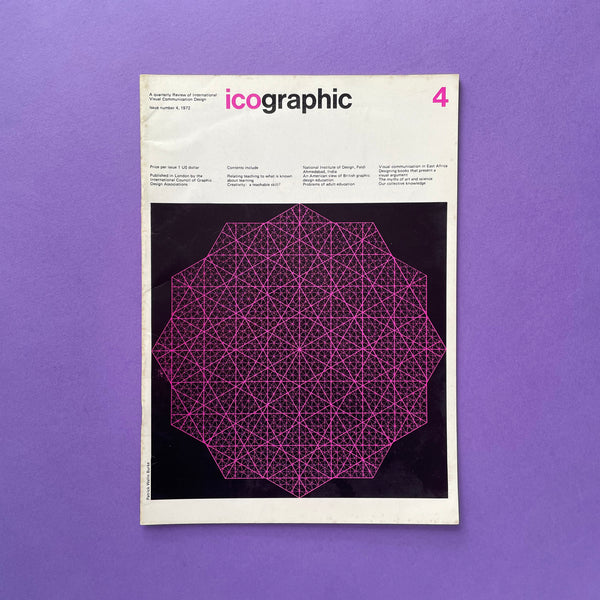 Icographic #4: A Quarterly Review of International Visual Communication Design. Buy and sell the best graphic design books, journals, magazines and posters with The Print Arkive.