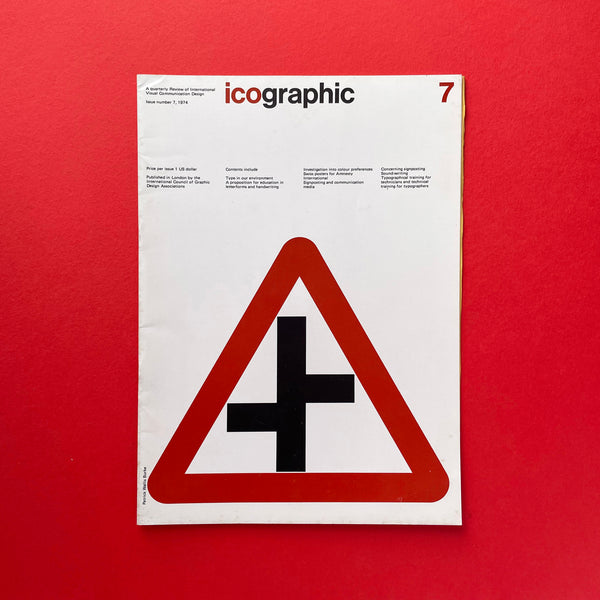 Icographic #7: A Quarterly Review of International Visual Communication Design. Buy and sell the best graphic design books, journals, magazines and posters with The Print Arkive.