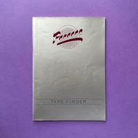 Panache: Type Finder. Buy and sell the best graphic design books, journals, magazines and posters with The Print Arkive.