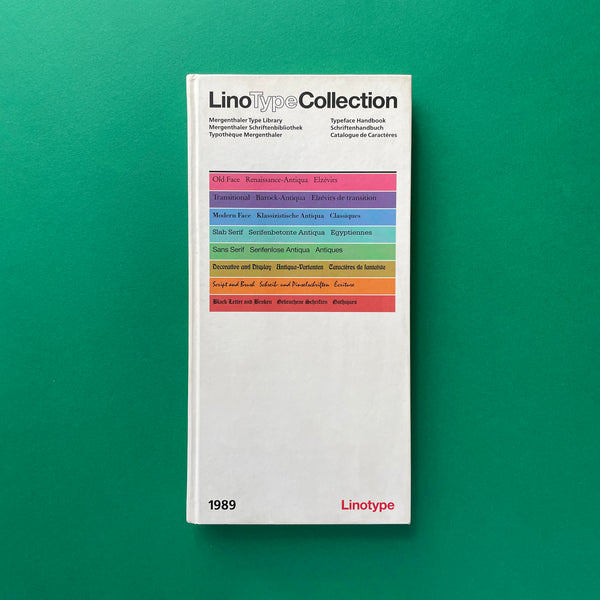 LinoType Collection 1989 [Typeface Handbook]. Buy and sell the best graphic design books, journals, magazines and posters with The Print Arkive.