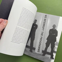 Document: We Interrupt the Programme [Book, Poster, Leaflet]