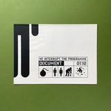 Document: We Interrupt the Programme [Book, Poster, Leaflet]