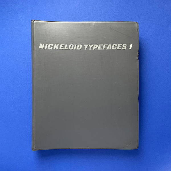 Nickeloid Typefaces 1 [Specimen Book]. Buy and sell the best graphic design books, journals, magazines and posters with The Print Arkive.