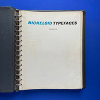 Nickeloid Typefaces Vol.1 [Specimen Book]