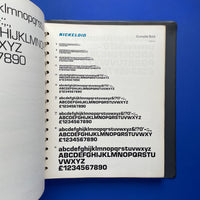 Nickeloid Typefaces Vol.1 [Specimen Book]