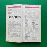 Metro LinoType Collection [Typeface Handbook]