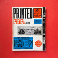 Printed Ephemera: The changing use of type and letterforms in English and American printing. Buy and sell the best graphic design books, journals, magazines and posters with The Print Arkive.