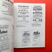 Printed Ephemera: The changing use of type and letterforms in English and American printing