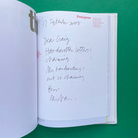 The Hand Written Letter Project (Limited Edition)