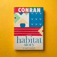 Conran and the Habitat Story by Barty Phillips chronicles Terence Conran’s revolutionary Habitat stores, transforming modern design and affordable home furnishings in 25 words.