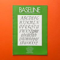 BASELINE: International Typographics Magazine 1979–1987 [x9 Issues]
