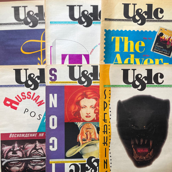 U&lc: International Journal of Typographics. Buy and sell the best graphic design books, journals, magazines and posters with The Print Arkive.