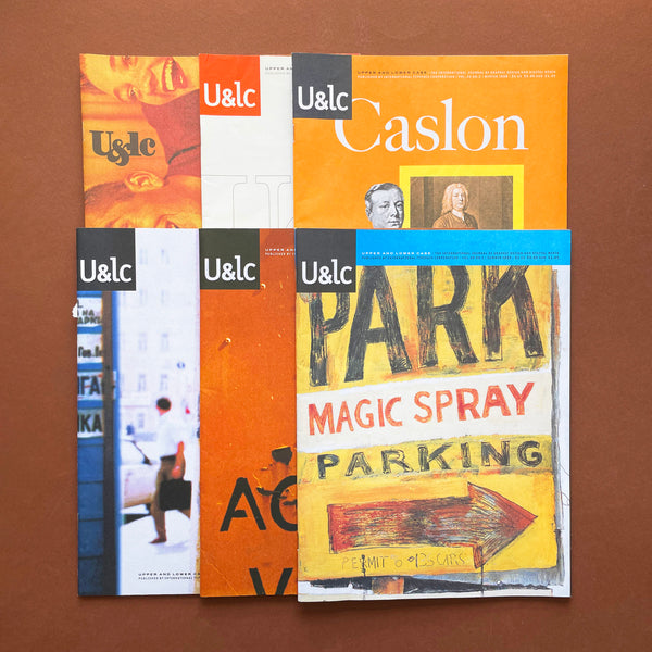 U&lc: International Journal of Typographics. Buy and sell the best graphic design books, journals, magazines and posters with The Print Arkive.