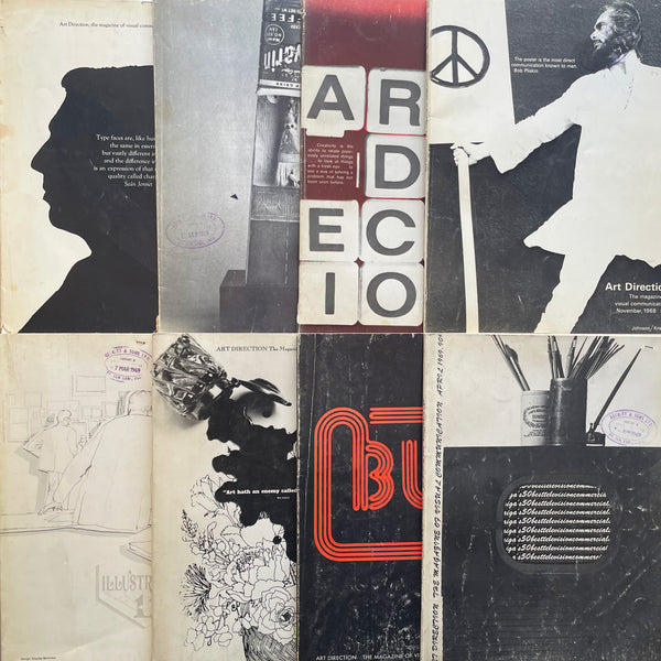 Art Direction, the magazine of visual communication 1968–1971 [x24 Issues]. Buy and sell the best graphic design books, journals, magazines and posters with The Print Arkive.