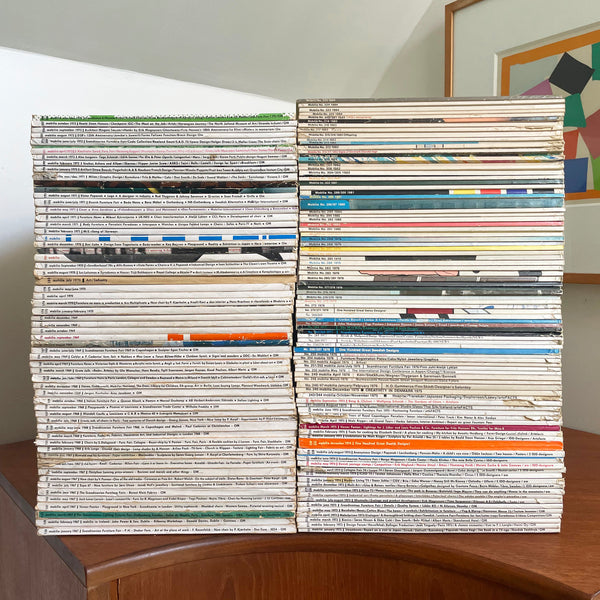 Mobilia 1967–1984 [x150 Issues]. Buy and sell the best graphic design books, journals, magazines and posters with The Print Arkive.