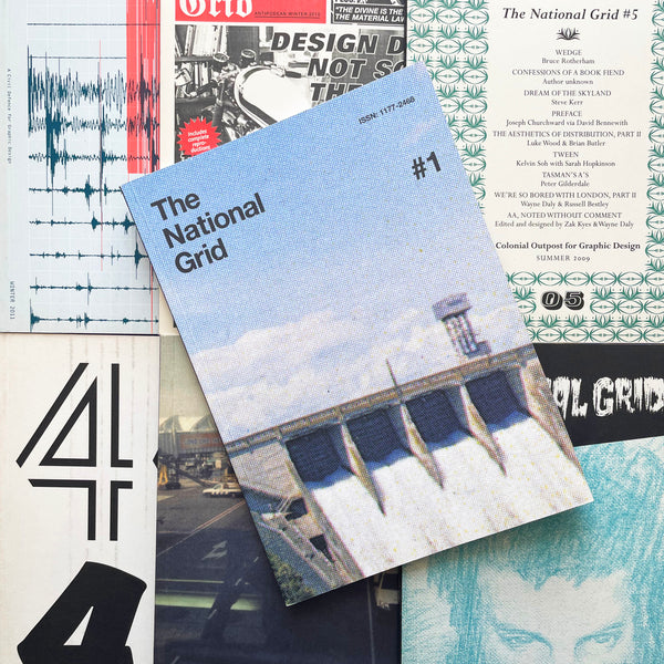 The National Grid: A Peripheral Publication for Graphic Design 2006–2011 [x7 Issues]. Buy and sell the best graphic design books, journals, magazines and posters with The Print Arkive.