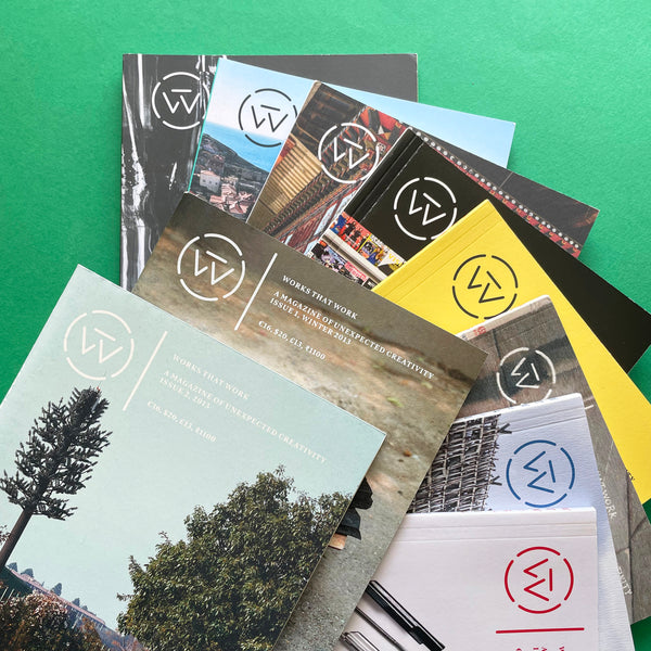 Works That Work: A Magazine of Unexpected Creativity 2013–2017 [x10 Issues]. Buy and sell the best graphic design books, journals, magazines and posters with The Print Arkive.