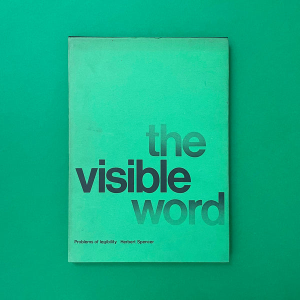 The visible word (Herbert Spencer). Buy and sell the best graphic design books, journals, magazines and posters with The Print Arkive.
