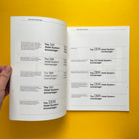 The IBM Logo: Its use in corporate identification (Paul Rand)