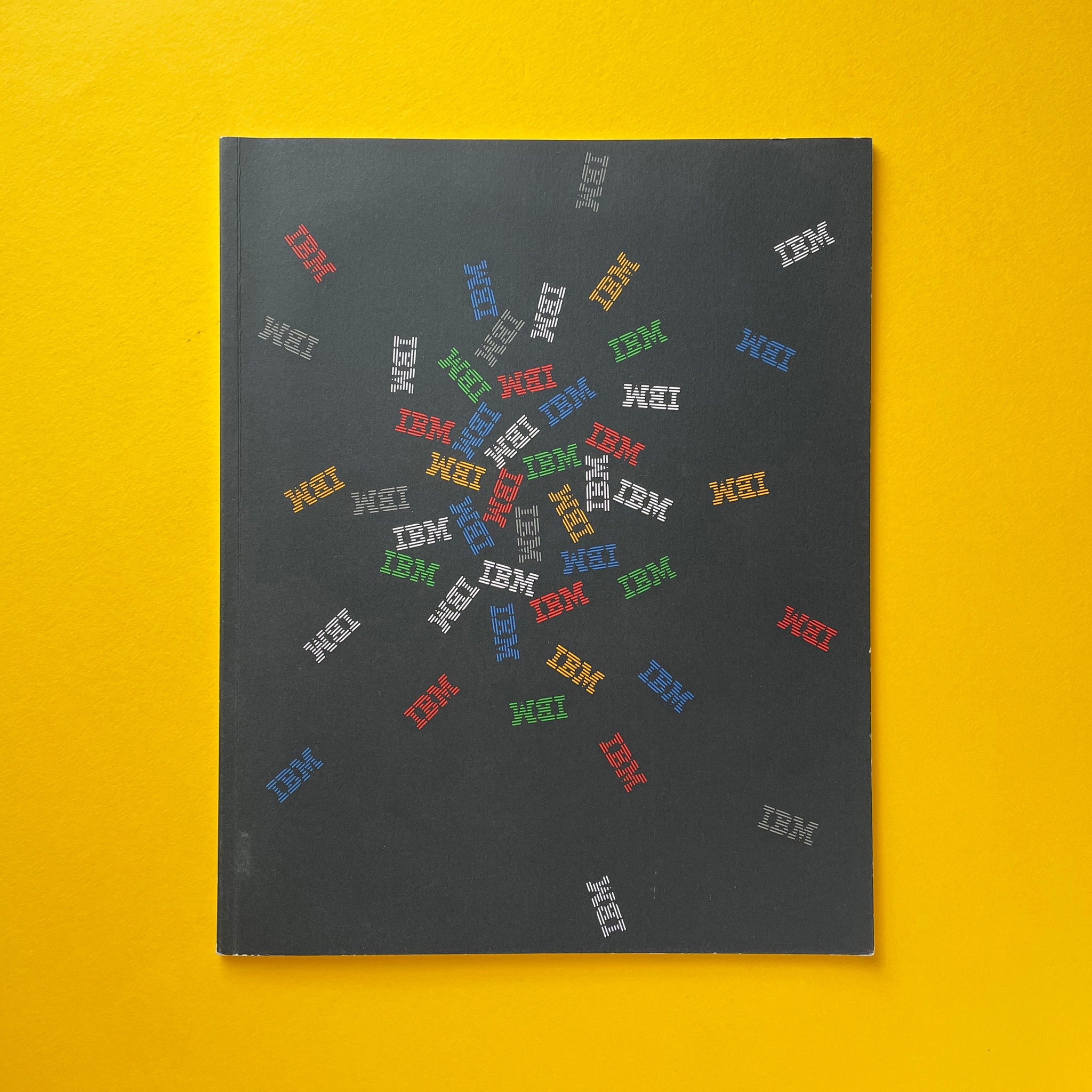 Paul Rand デザイン集　ロゴデザイン　絵本　IBM 140: PAUL RAND, IBM logo guidelines and presentation books