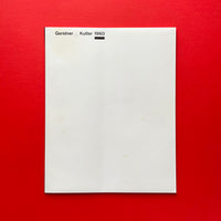 Gerstner + Kutter 1960 (Annual Report)