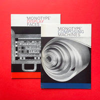 Monotype filmsetting, photosetting and specimen booklets [Bundle]