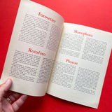 London College of Printing, Monotype & Linotype technical, specimen and study booklets [Bundle]