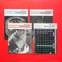 Monotype Technical Bulletin 1963-1967 [x16 Issues]