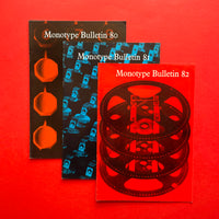 Monotype Bulletin 1968-1973 [x12 Issues]