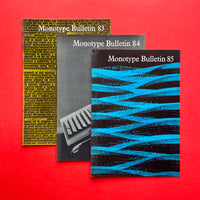Monotype Bulletin 1968-1973 [x12 Issues]