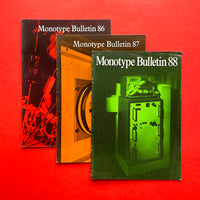 Monotype Bulletin 1968-1973 [x12 Issues]
