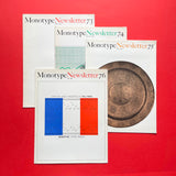 Monotype Newsletter 1960-1972 [x26 Issues]